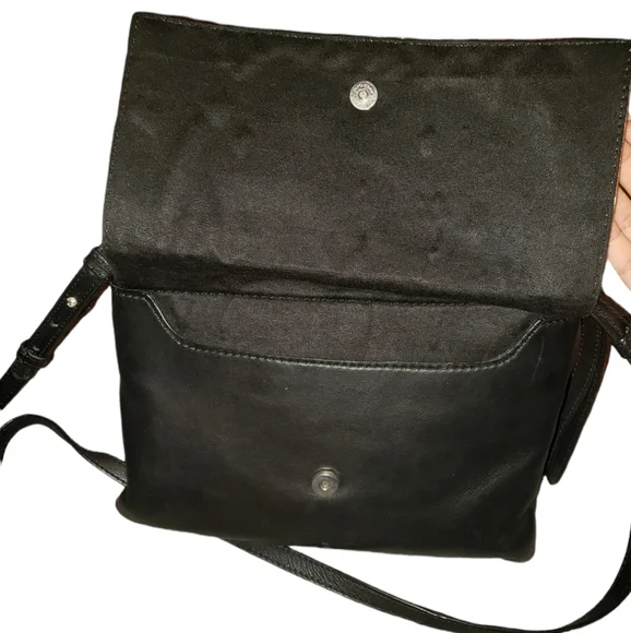 Zara Suede Leather Envelope Crossbody - Picture 5 of 8